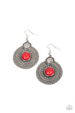 Load image into Gallery viewer, Terra Throwdown Red Earrings
