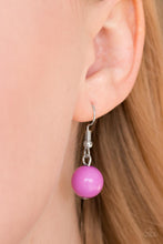 Load image into Gallery viewer, Keep a Glow Profile Purple Necklace