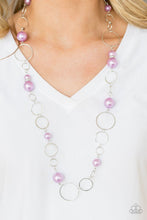Load image into Gallery viewer, Lovely Lady Luck Purple Necklace