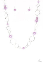 Load image into Gallery viewer, Lovely Lady Luck Purple Necklace