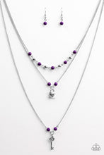 Load image into Gallery viewer, Major Key Purple Necklace
