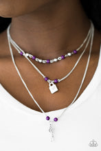 Load image into Gallery viewer, Major Key Purple Necklace