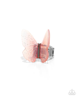 Free Spirited Flight Pink Ring