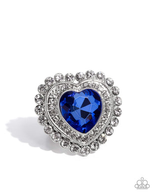 Head Over HEART Blue Ring