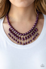Load image into Gallery viewer, Miss Majestic Purple Necklace