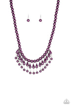Load image into Gallery viewer, Miss Majestic Purple Necklace
