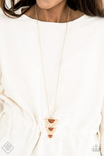Load image into Gallery viewer, Serene Sheen Gold Necklace