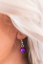 Load image into Gallery viewer, Midnight Musical Purple Necklace