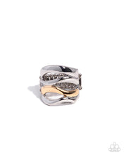 Load image into Gallery viewer, Wavy Wardrobe Silver Ring