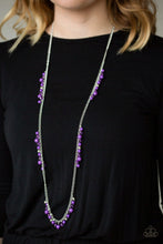 Load image into Gallery viewer, Miami Mojito Purple Necklace