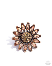 Load image into Gallery viewer, Sunflower Setting Copper Ring