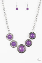 Load image into Gallery viewer, Mountain Roamer Purple Necklace
