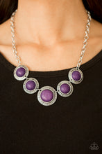 Load image into Gallery viewer, Mountain Roamer Purple Necklace