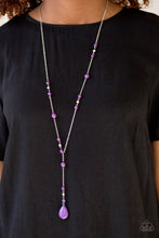 Load image into Gallery viewer, Modern Mountaineer Purple Necklace