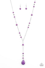 Load image into Gallery viewer, Modern Mountaineer Purple Necklace