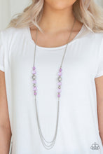 Load image into Gallery viewer, Native New Yorker Purple Necklace