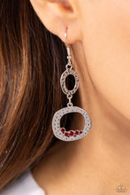 Load image into Gallery viewer, So Unexpected Red Earrings