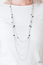 Load image into Gallery viewer, On the Front Shine Purple Necklace