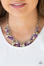 Load image into Gallery viewer, Quarry Trail Purple Necklace