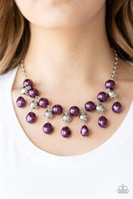 Load image into Gallery viewer, Queen of the Gala Purple Necklace