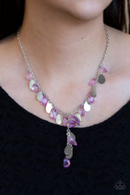 Load image into Gallery viewer, Sailboat Sunsets Purple Necklace