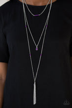 Load image into Gallery viewer, Sandstone Castles Purple Necklace