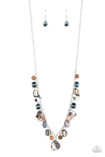 Load image into Gallery viewer, Caribbean Charisma Blue Necklace