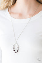 Load image into Gallery viewer, Spotlight Social Purple Necklace