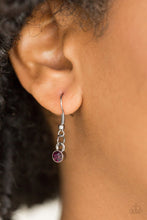Load image into Gallery viewer, Stop Teardrop and Roll Purple Necklace