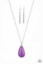 Load image into Gallery viewer, Stone River Purple Necklace