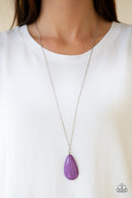 Load image into Gallery viewer, Stone River Purple Necklace
