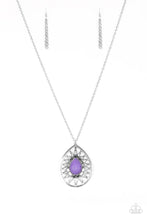 Load image into Gallery viewer, Summer Sunbeam Purple Necklace