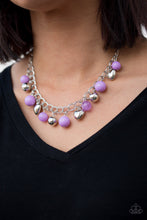 Load image into Gallery viewer, Summer Fling Purple Necklace