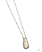Load image into Gallery viewer, Set to Stun Brass Necklace