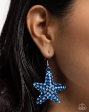 Load image into Gallery viewer, Skilled Starfish Blue Earring