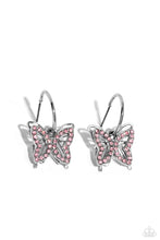 Load image into Gallery viewer, Lyrical Layers Pink Hoop Earring
