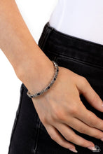 Load image into Gallery viewer, Floral Fast Lane Black Bracelet