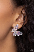 Load image into Gallery viewer, High Life Pink Post Earrings