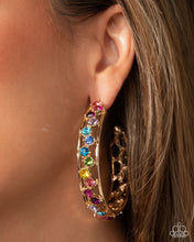 Load image into Gallery viewer, Scattered Sophistication Multi Hoop Earrings