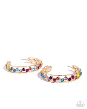 Load image into Gallery viewer, Scattered Sophistication Multi Hoop Earrings