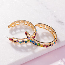Load image into Gallery viewer, Scattered Sophistication Multi Hoop Earrings