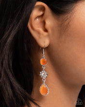 Load image into Gallery viewer, Feeling Fantastic Orange Earrings