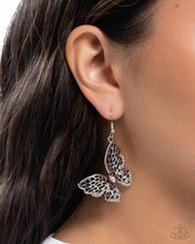 Load image into Gallery viewer, Fresh Flutter Orange Earrings