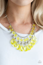Load image into Gallery viewer, Beauty School Drop Out Yellow Necklace