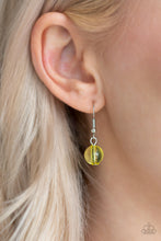 Load image into Gallery viewer, Beauty School Drop Out Yellow Necklace