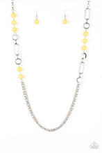 Load image into Gallery viewer, Cache Me Out Yellow Necklace