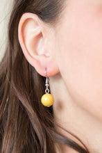 Load image into Gallery viewer, Cache Me Out Yellow Necklace
