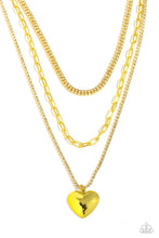 Load image into Gallery viewer, Caring Cascade Yellow Necklace