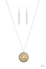 Load image into Gallery viewer, Colorful Carousels Yellow Necklaces