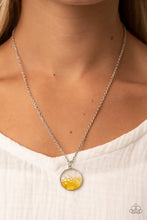 Load image into Gallery viewer, Completely Crushed Yellow Necklace